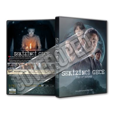 Sekizinci Gece - The 8th Night - 2021 Türkçe Dvd Cover Tasarımı